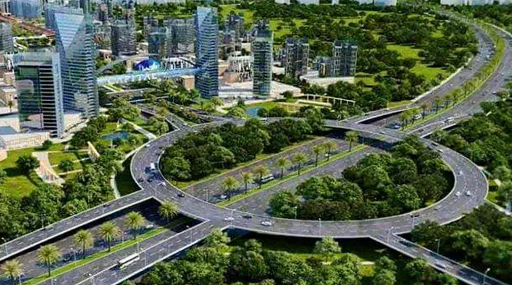 Smart City Interchange on M-2